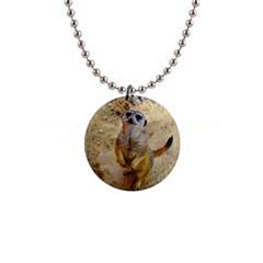 Lovely Meerkat 515p Button Necklaces by ImpressiveMoments