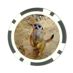 Lovely Meerkat 515p Poker Chip Card Guards