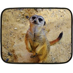 Lovely Meerkat 515p Double Sided Fleece Blanket (mini) 