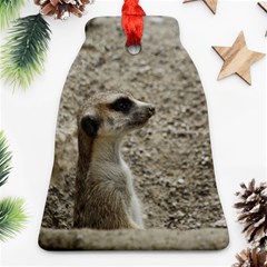 Adorable Meerkat Bell Ornament (2 Sides)