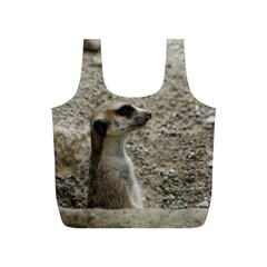 Adorable Meerkat Full Print Recycle Bags (s)  by ImpressiveMoments