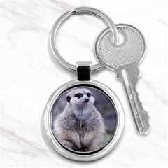 Adorable Meerkat 03 Key Chains (round) 