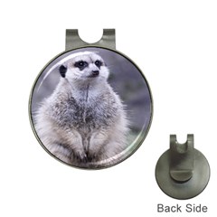 Adorable Meerkat 03 Hat Clips With Golf Markers by ImpressiveMoments