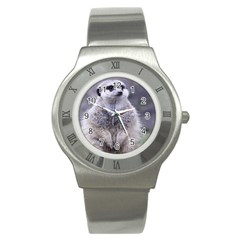 Adorable Meerkat 03 Stainless Steel Watches