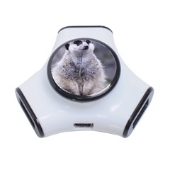 Adorable Meerkat 03 3-port Usb Hub