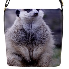 Adorable Meerkat 03 Flap Messenger Bag (s) by ImpressiveMoments