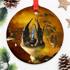 The Forgotten World In The Sky Ornament (round) 