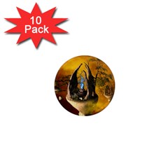 The Forgotten World In The Sky 1  Mini Magnet (10 Pack) 