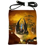 The Forgotten World In The Sky Shoulder Sling Bags Front