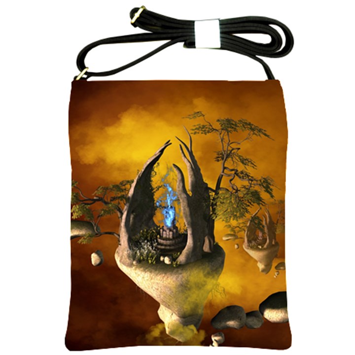 The Forgotten World In The Sky Shoulder Sling Bags