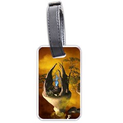 The Forgotten World In The Sky Luggage Tags (one Side) 