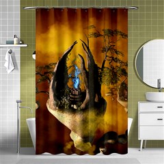 The Forgotten World In The Sky Shower Curtain 48  X 72  (small) 