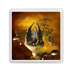 The Forgotten World In The Sky Memory Card Reader (square)  by FantasyWorld7