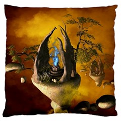 The Forgotten World In The Sky Large Cushion Cases (one Side) 