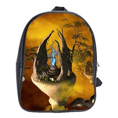 The Forgotten World In The Sky School Bags (xl)  by FantasyWorld7