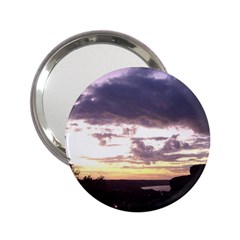  Sunset Over The Valley 2 25  Handbag Mirrors by canvasngiftshop