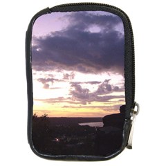  Sunset Over The Valley Compact Camera Cases by canvasngiftshop