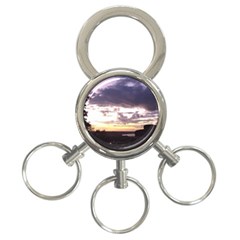  Sunset Over The Valley 3-ring Key Chains