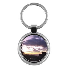  Sunset Over The Valley Key Chains (round) 