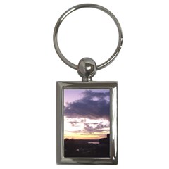  Sunset Over The Valley Key Chains (rectangle) 