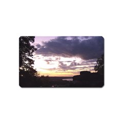  Sunset Over The Valley Magnet (name Card) by canvasngiftshop