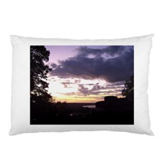  Sunset Over The Valley Pillow Cases by canvasngiftshop