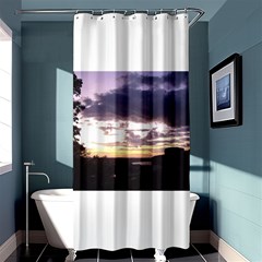  Sunset Over The Valley Shower Curtain 36  X 72  (stall) 