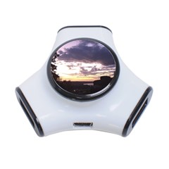  Sunset Over The Valley 3-port Usb Hub by canvasngiftshop