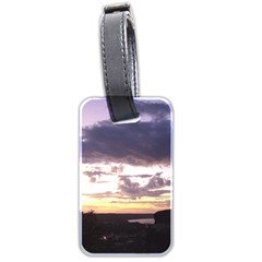  Sunset Over The Valley Luggage Tags (two Sides) by canvasngiftshop