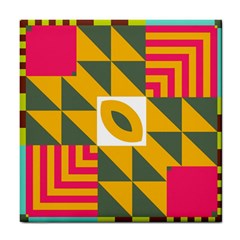 Shapes In A Mirror Tile Coaster