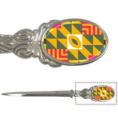 Shapes In A Mirror Letter Opener by LalyLauraFLM