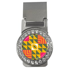 Shapes In A Mirror Money Clip (cz)