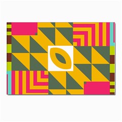 Shapes In A Mirror Postcards 5  X 7  (pkg Of 10)