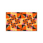 Windmill in rhombus shapes Sticker Rectangular (10 pack) Front