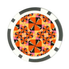 Windmill In Rhombus Shapes Poker Chip Card Guard by LalyLauraFLM