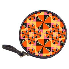 Windmill In Rhombus Shapes Classic 20-cd Wallet by LalyLauraFLM