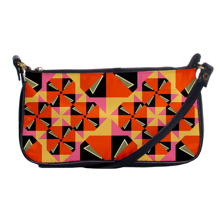 Windmill in rhombus shapes Shoulder Clutch Bag