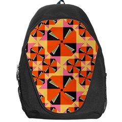 Windmill In Rhombus Shapes Backpack Bag by LalyLauraFLM