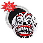 Dark Clown Drawing 2.25  Magnets (100 pack)  Front