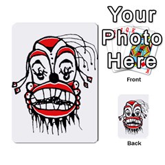 Dark Clown Drawing Multi-purpose Cards (rectangle)  by dflcprints