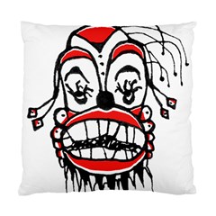 Dark Clown Drawing Standard Cushion Cases (two Sides)  by dflcprints