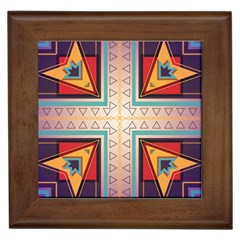 Cross And Other Shapes Framed Tile