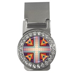 Cross And Other Shapes Money Clip (cz)