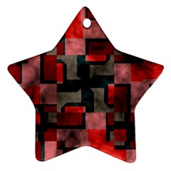 Textured Shapes Ornament (star)