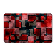 Textured Shapes Magnet (rectangular)