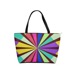 Rays In Retro Colors Classic Shoulder Handbag by LalyLauraFLM