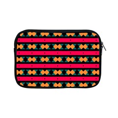 Rhombus And Stripes Pattern Apple Ipad Mini Zipper Case