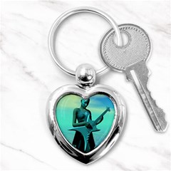 Sad Guitar Key Chains (heart) 