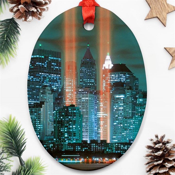 New York 2014 1206 Ornament (Oval) 