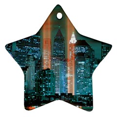 New York 2014 1206 Ornament (star)  by JAMFoto